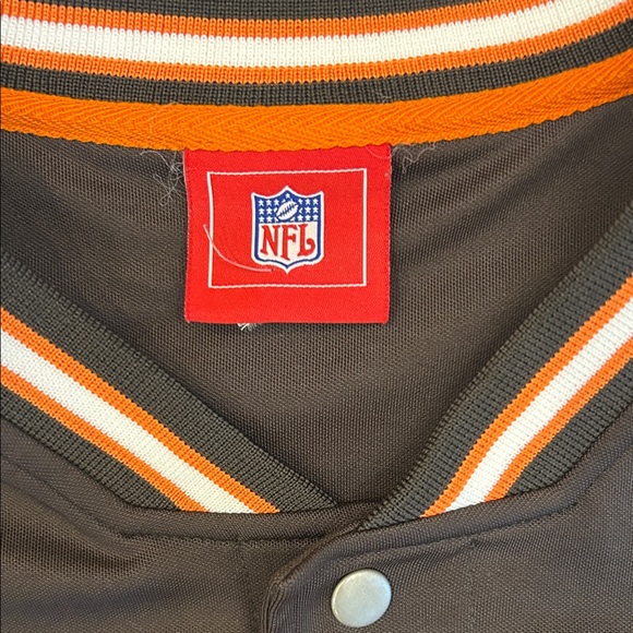 Vintage NFL Cleveland Browns Baseball Jersey. Size XL. Button down. - Picture 3 of 8